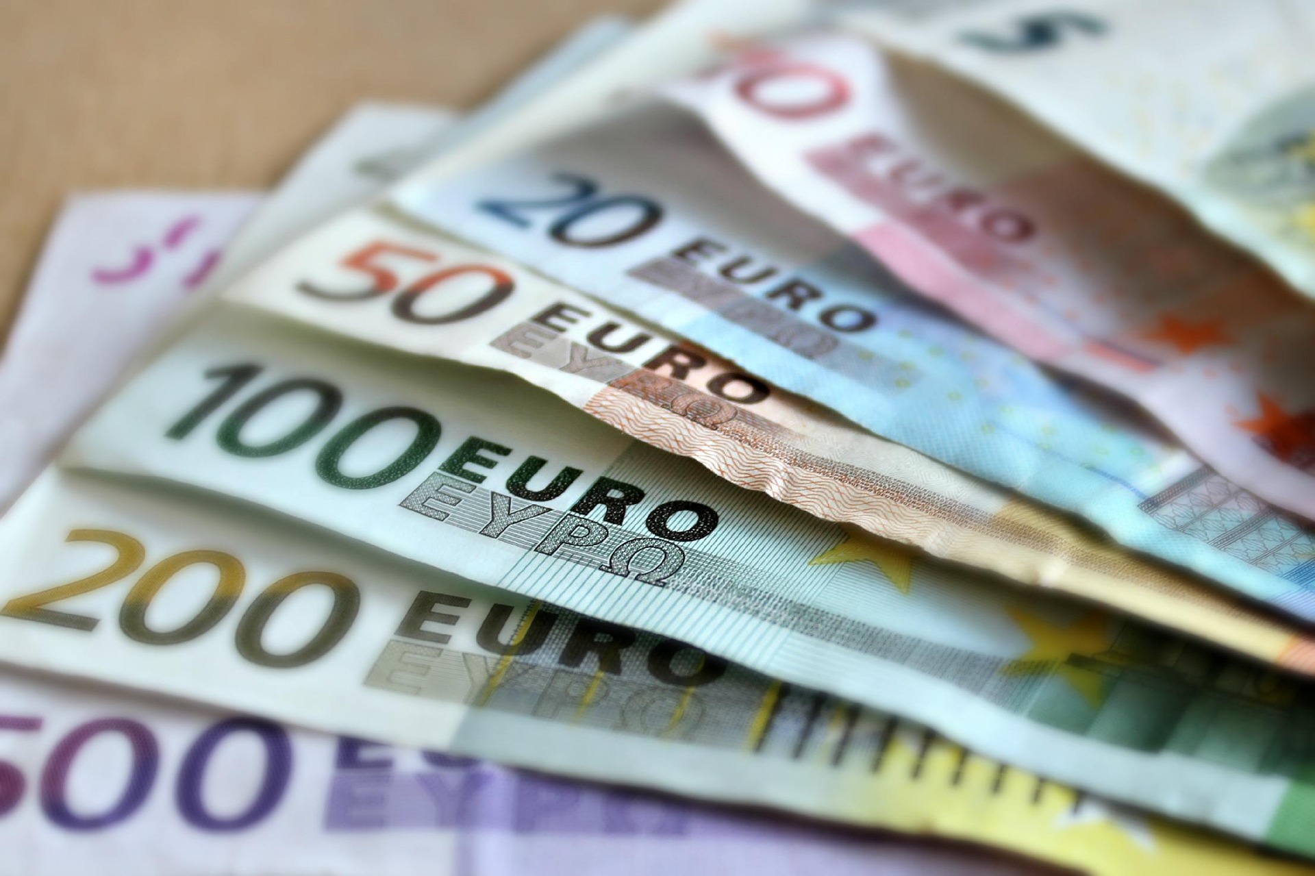 Billets euro @Pixabay