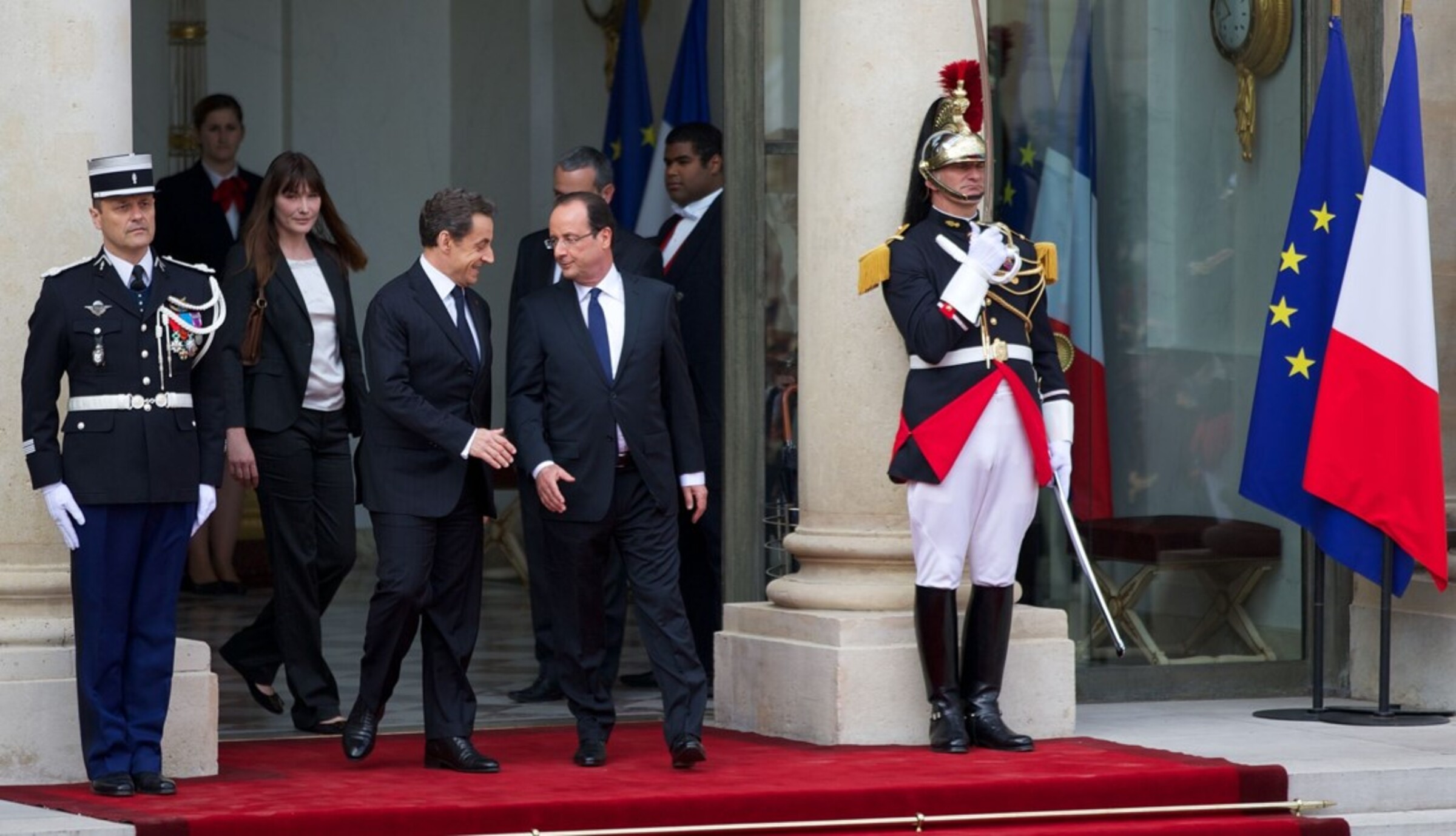 François Hollande et Nicolas Sarkozy @WikiCommons