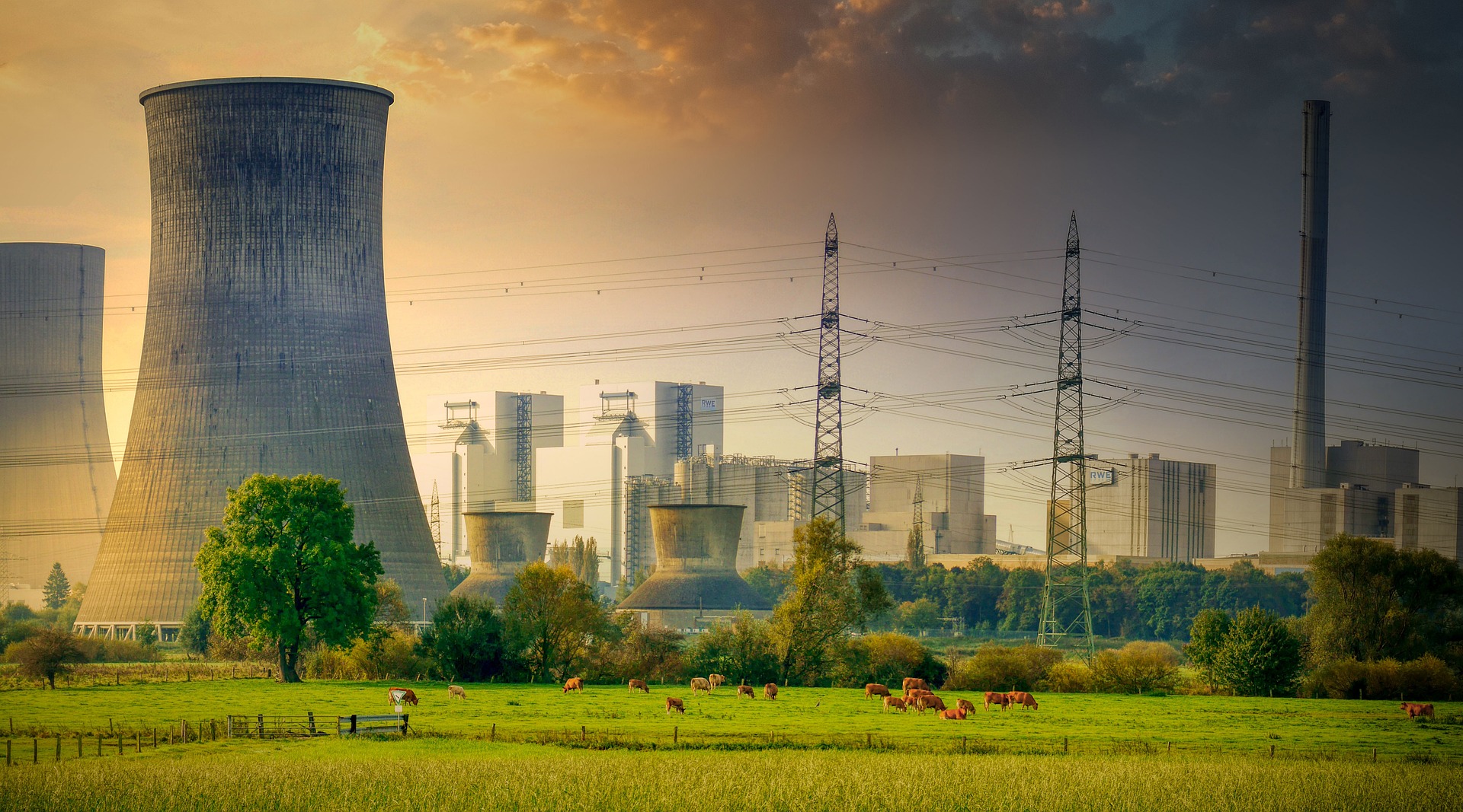 Centrale nucléaire @Pixabay