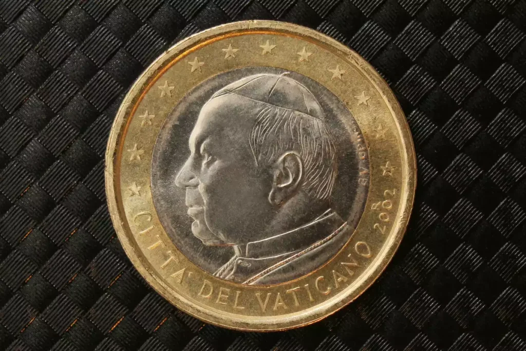 Piece 1 euro Vatican
