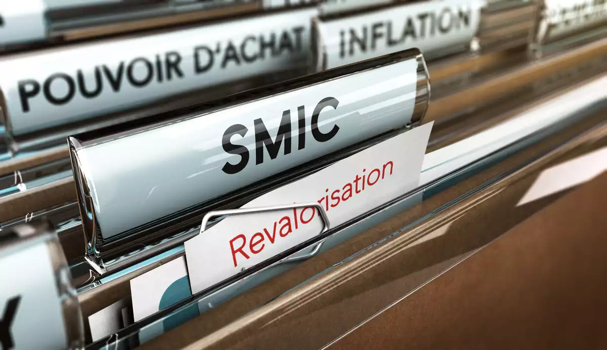 Revalorisation du SMIC. @Adobe