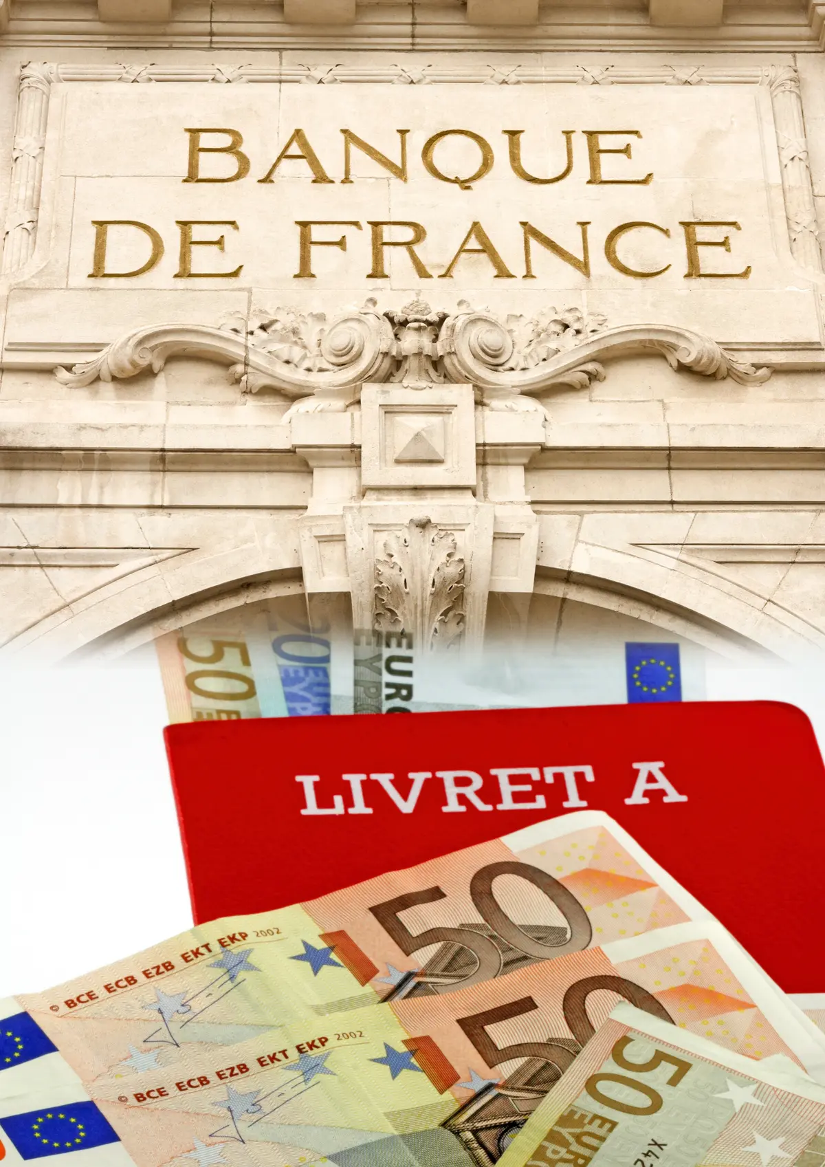 Livret A banque de France. @Adobe