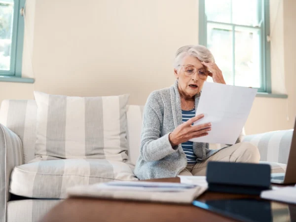 Une retraitée qui a fait une erreur