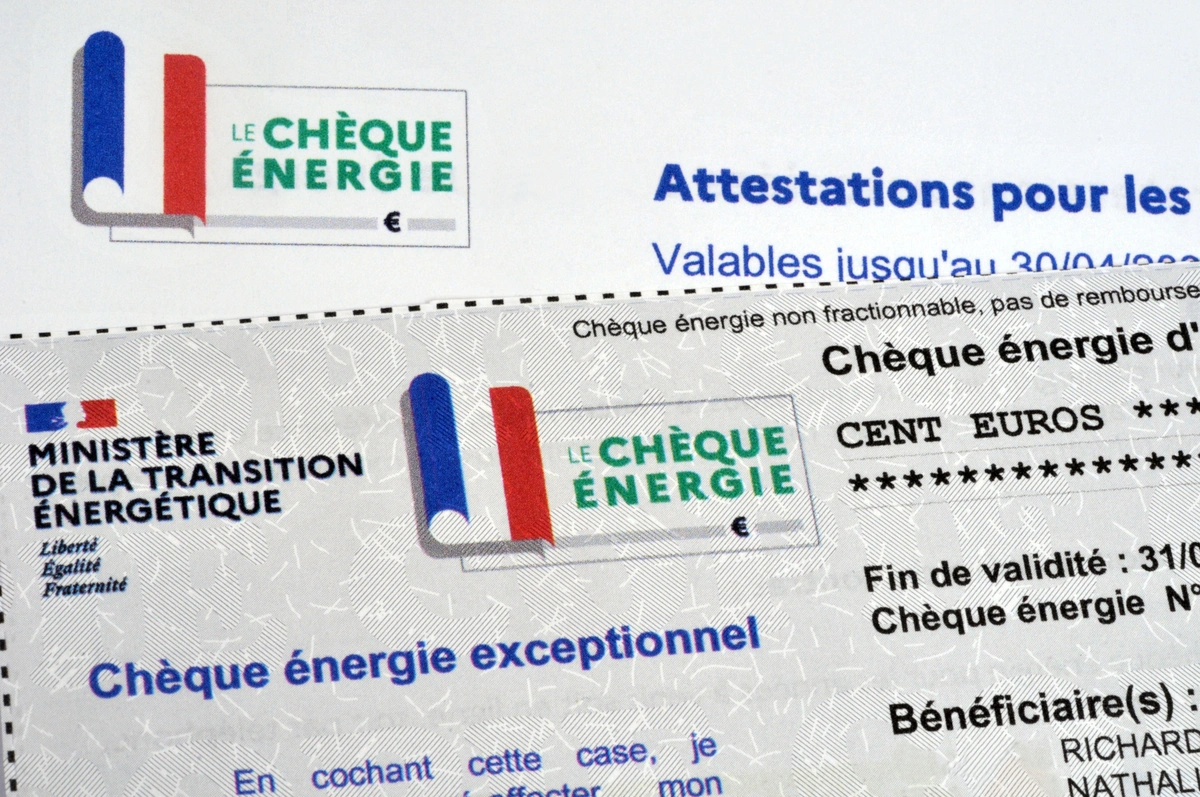 ch&egrave;que &eacute;nergie