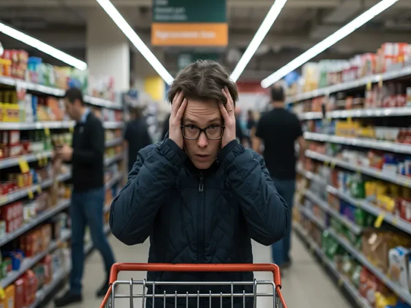 Supermarch&eacute; argent