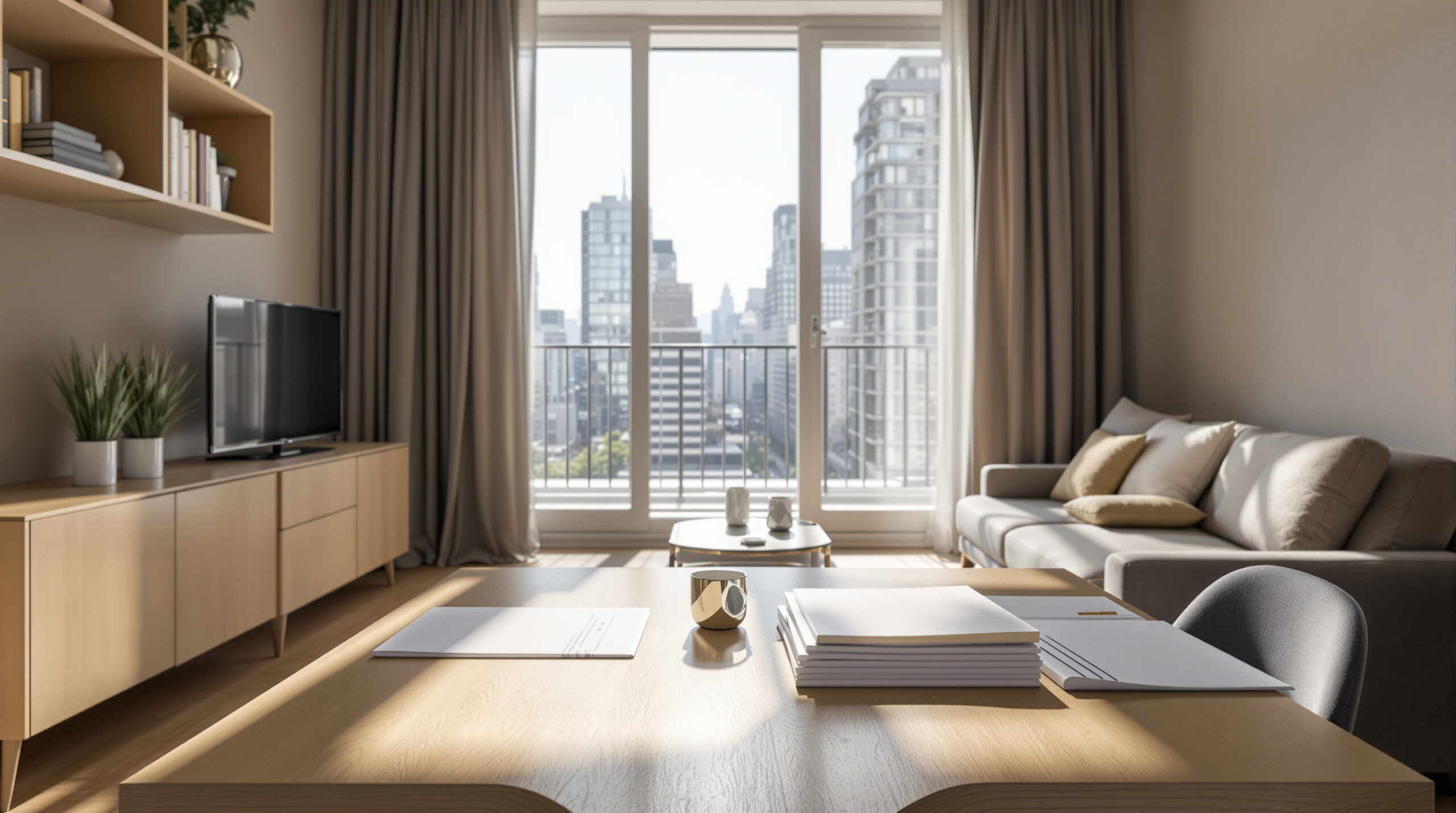appartement-occup&eacute;-discussion