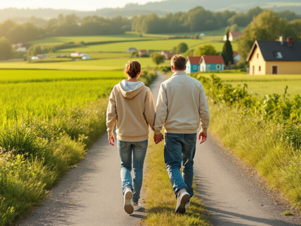 marche_couple_champs