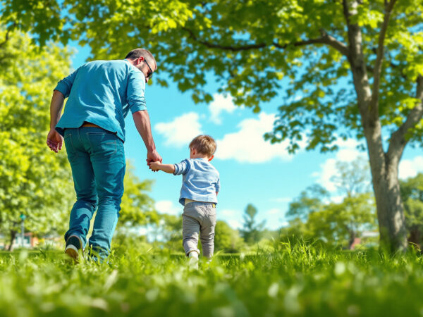 p&egrave;re_enfant_parc