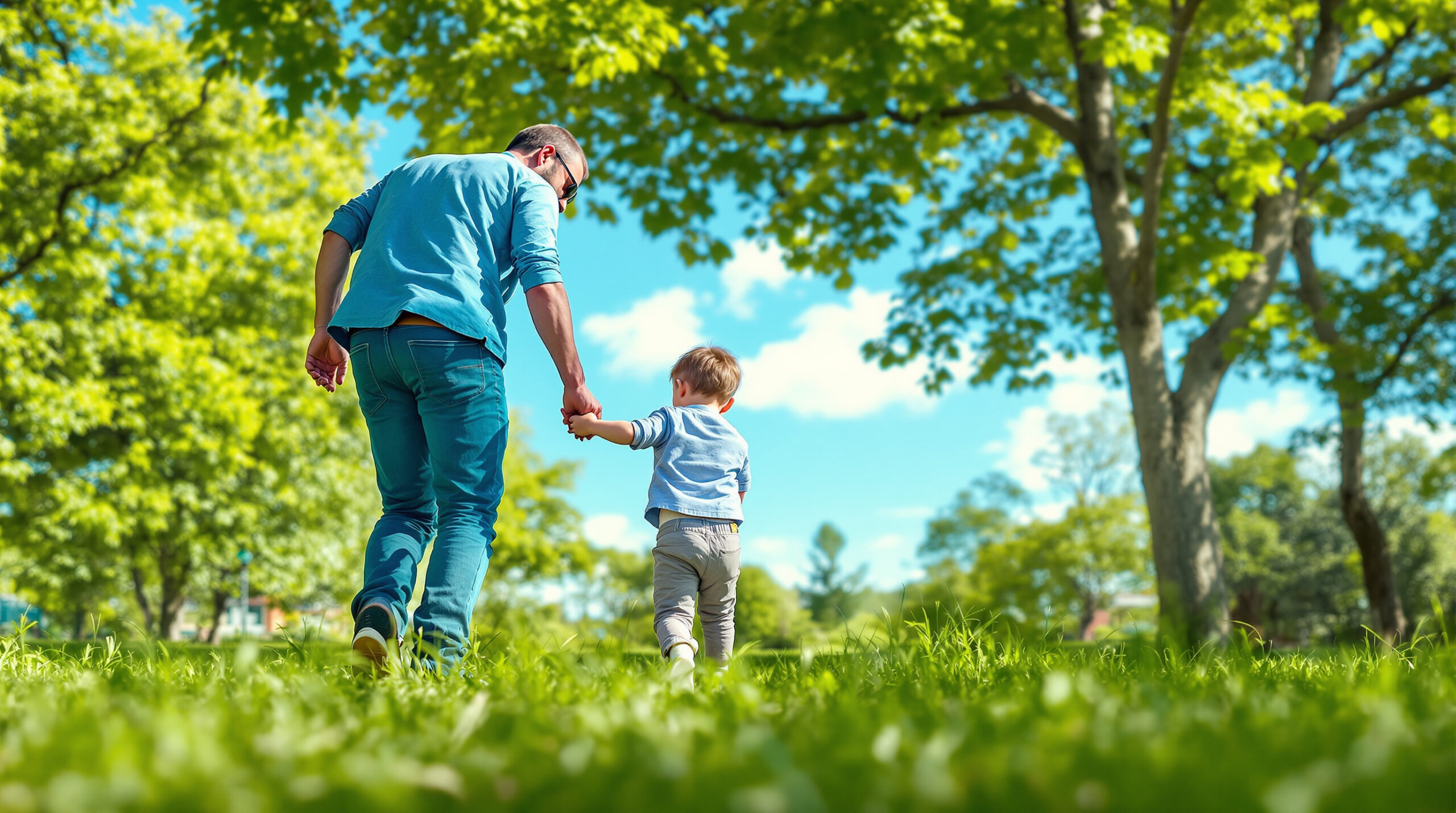 p&egrave;re_enfant_parc