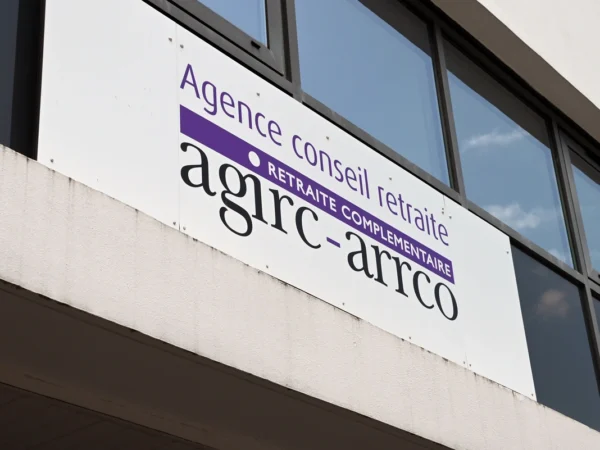 Panneau agirc-arrco