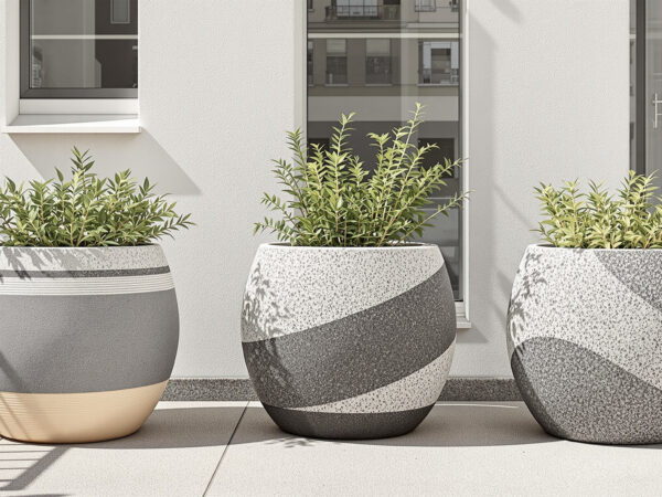 TerrasseModerneCachePots