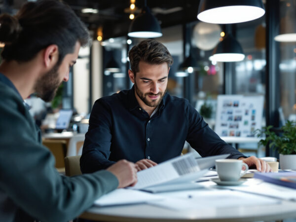 entrepreneur-caf&eacute;-bureau