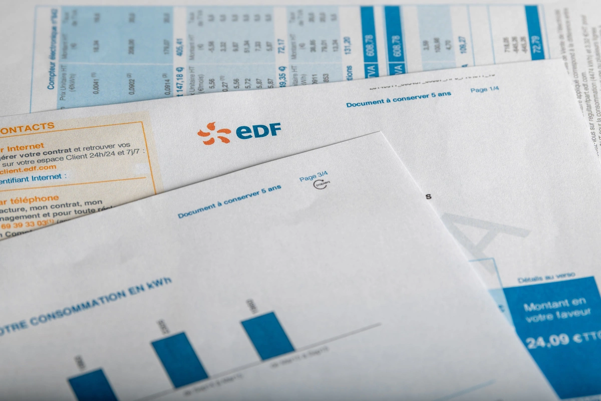 facture electricit&eacute; fran&ccedil;ais