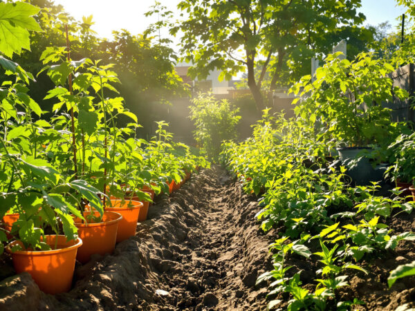 Jardin_potager_apr&egrave;s_averse