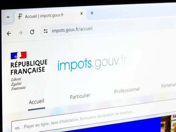page accueil des imp&ocirc;ts