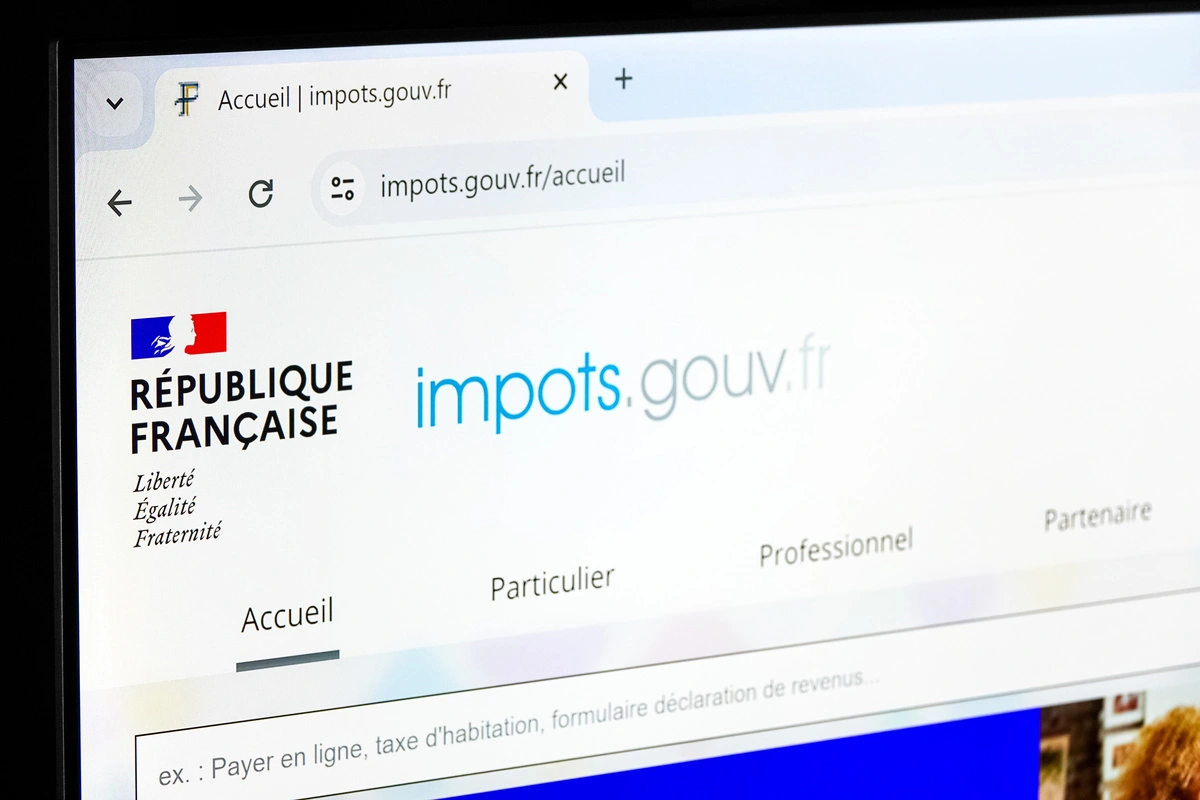 page accueil des imp&ocirc;ts