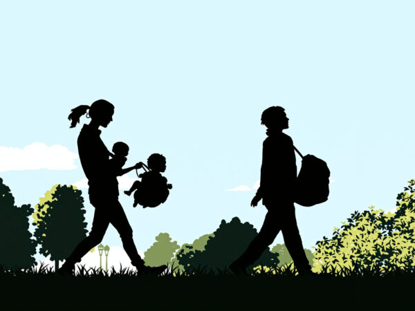 promenade_park_couples_silhouettes
