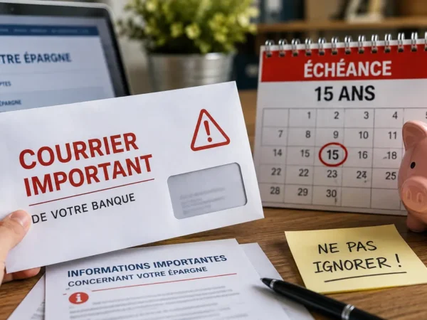 Courrier de la banque