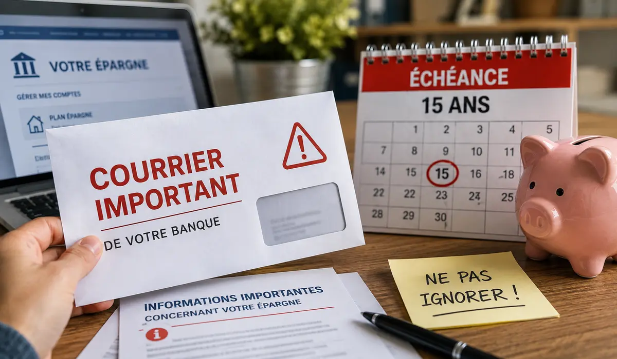 Courrier de la banque