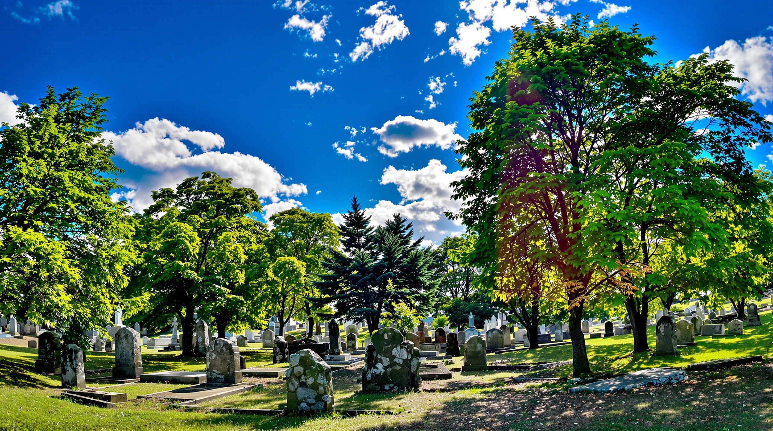 cimeti&egrave;re_paisible_ciel_bleu