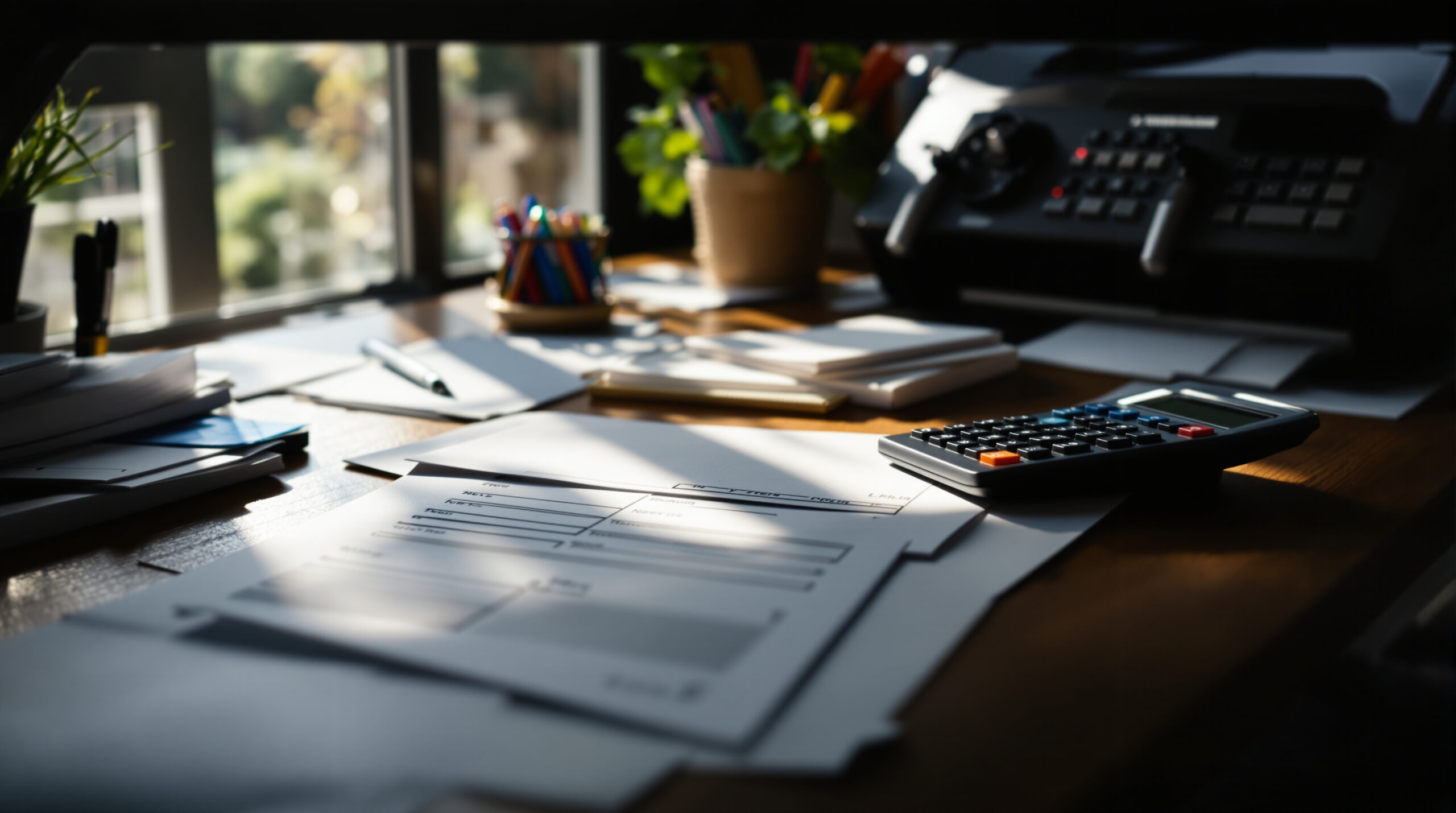 Calcul fiscal au bureau