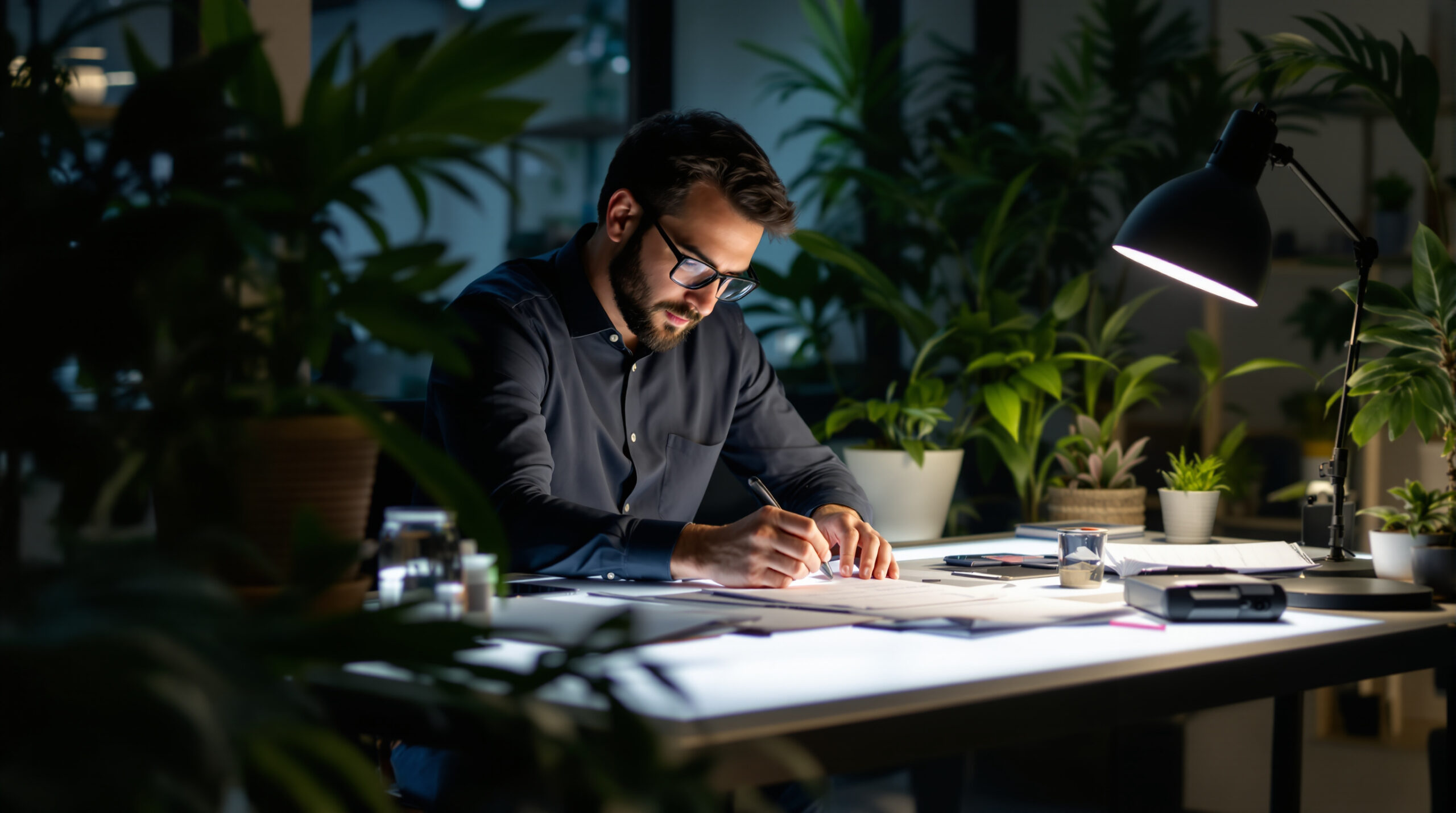 reflexion_epargne_salariale_bureau_plantes